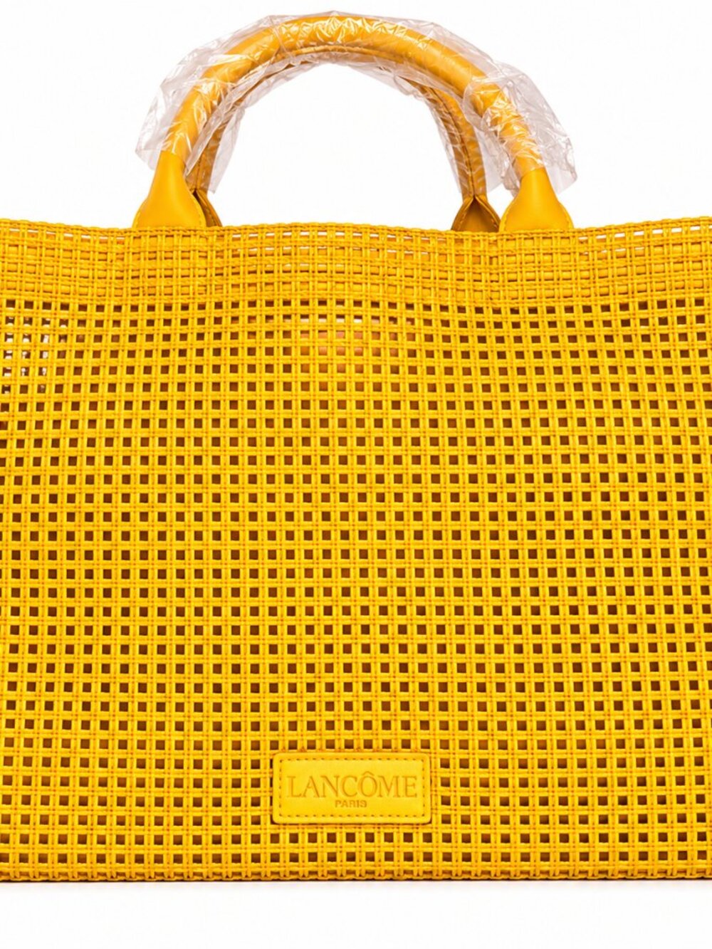 Lancome LC Summer Bag 25 Yellow One Size NWT - Picture 2 of 3